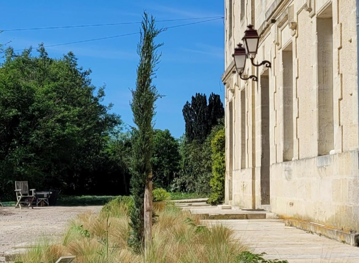 Chateau Bernon Maison D Hotes - Piscine Et Spa Bed & Breakfast Queyrac Exterior photo